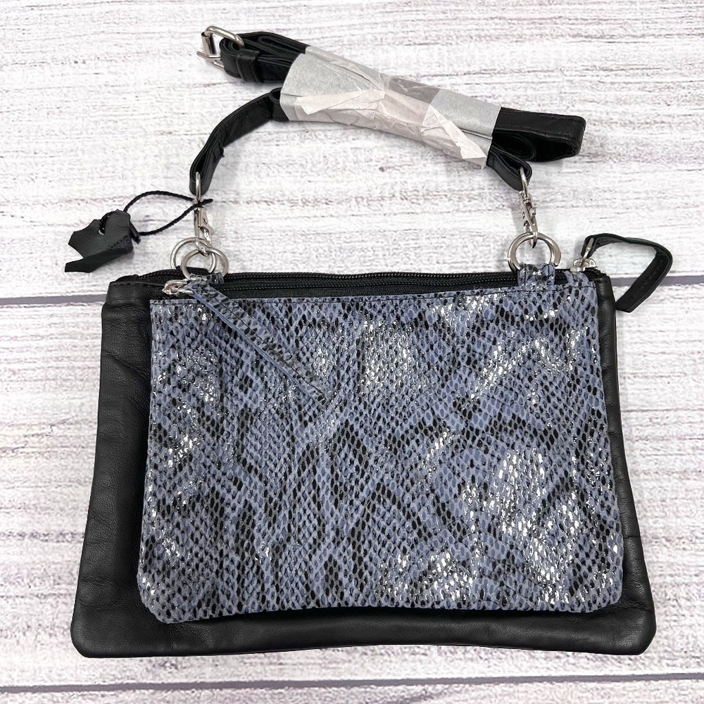 GREY CROSSBODY BAG SET